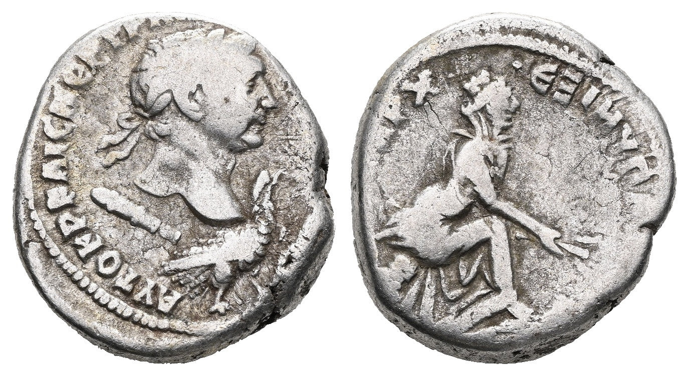 Trajan Heavy Provincial Silver Tetradrachm of Antioch, Syria. AD. 103-111