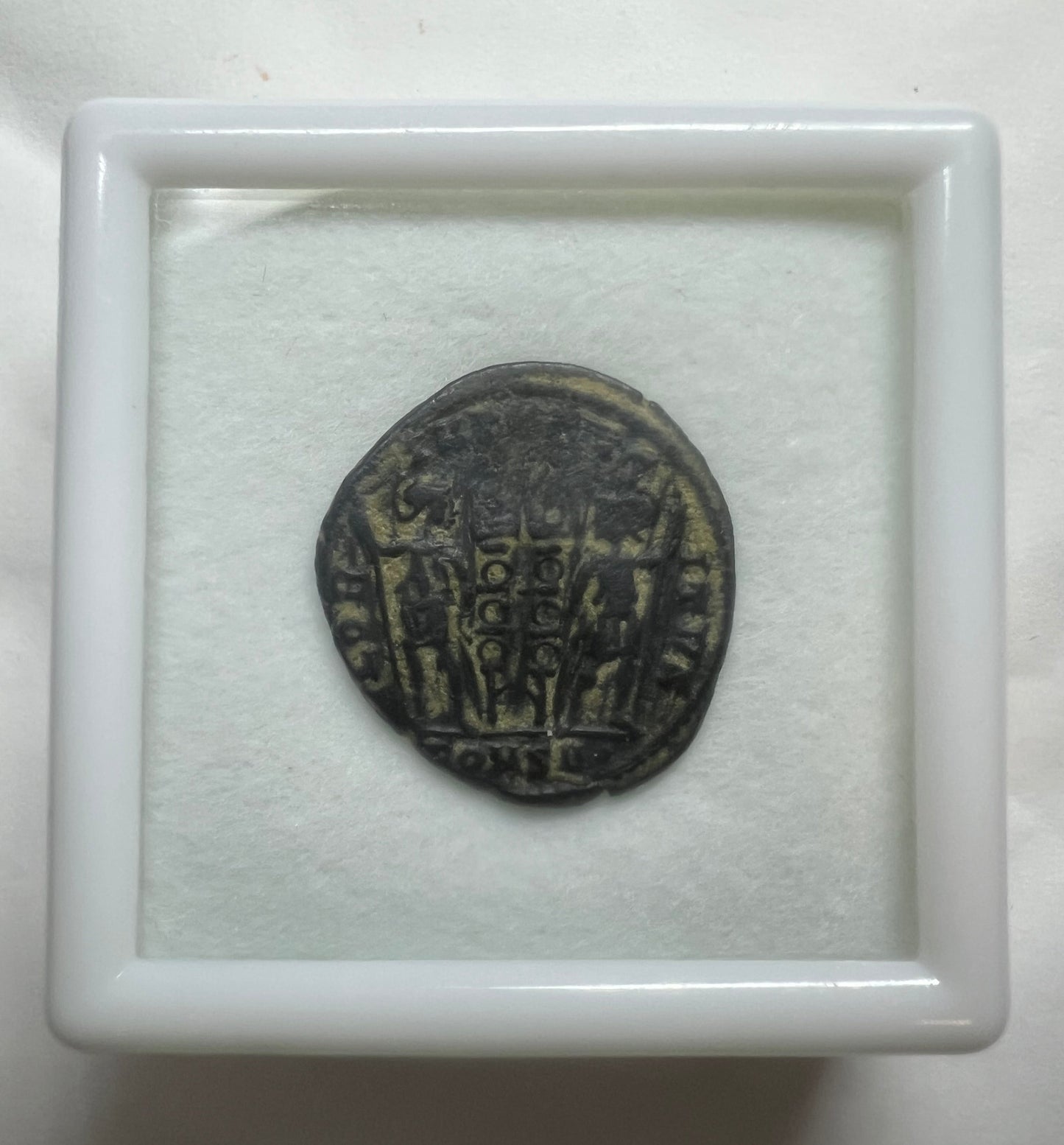 Genuine Uncleaned Ancient Roman Coin - Constantine the Great (AD 306-337) "Glory of the army"
