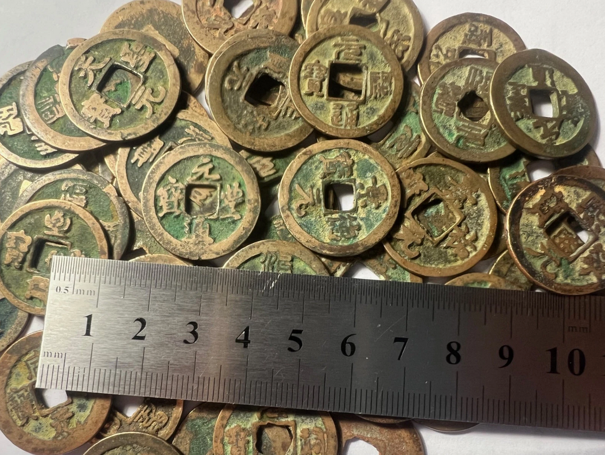 Genuine Ancient Chinese Mixed Song Dynasty Coins Cleaned