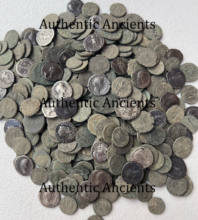 Uncleaned Ancient Coins