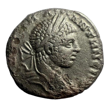 Heavy Ancient Roman Coin Elagabalus (218-222) Provincial Silver Tetradrachm