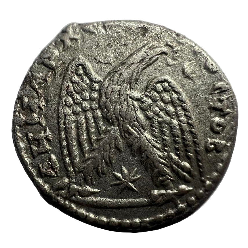 Heavy Ancient Roman Coin Elagabalus (218-222) Provincial Silver Tetradrachm