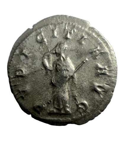 Ancient Roman Silver Coin of Herennia Etruscilla AD. 249 - 251 Antoninianus