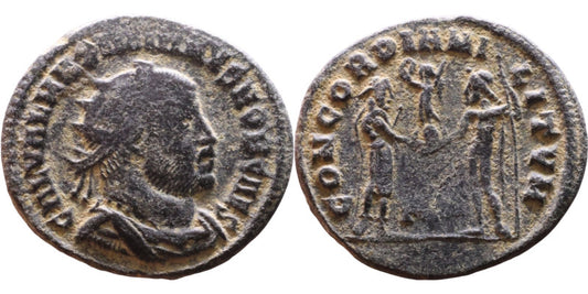 Maximianus (AD. 286-305 ) AE Antoninianus (Preserved)
