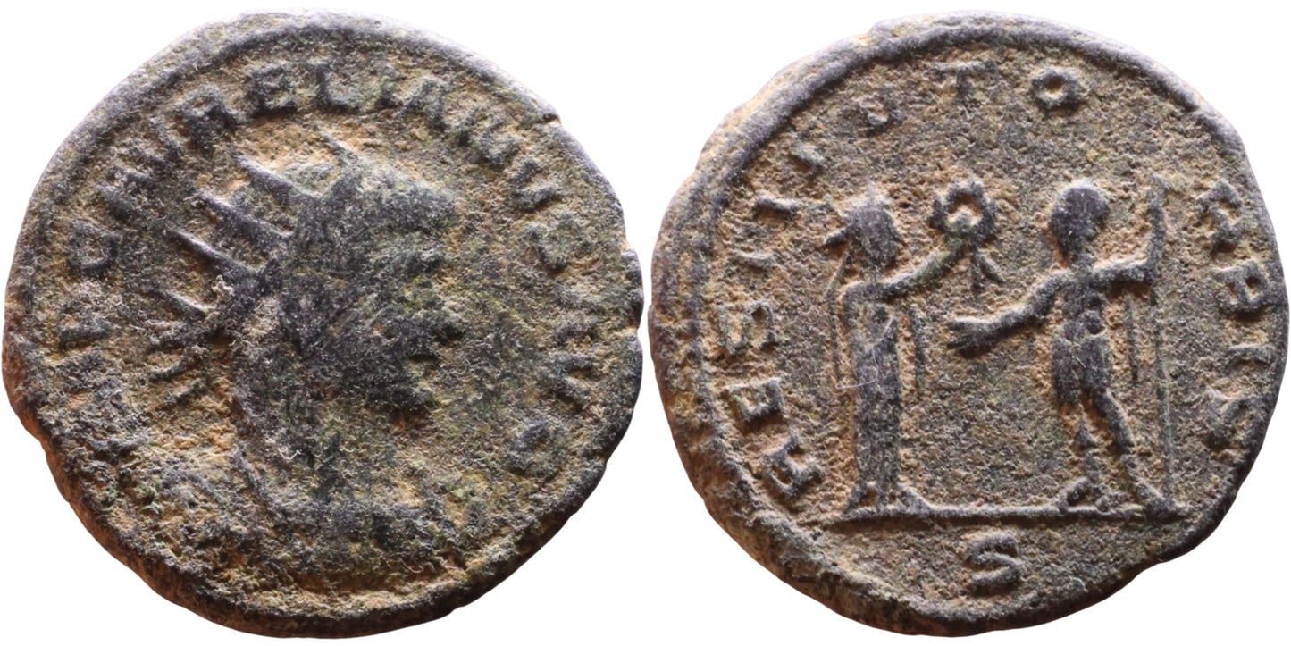 Aurelian (AD 270-275) Antoninianus (Preserved)