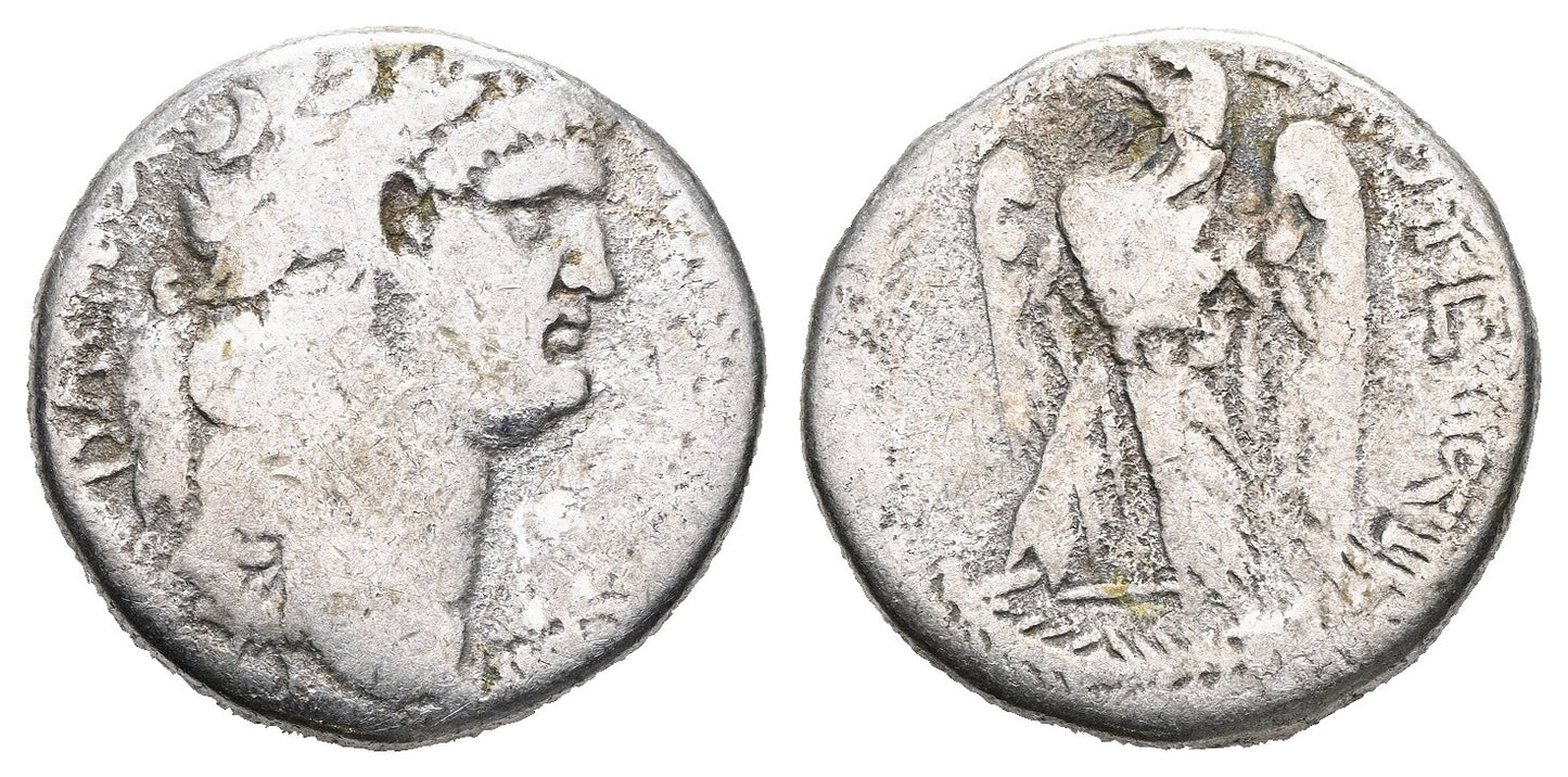 Nero Heavy Provincial Silver Tetradrachm of Antioch, Syria. AD 54-68