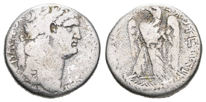 Nero Heavy Provincial Silver Tetradrachm of Antioch, Syria. AD 54-68