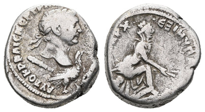 Trajan Heavy Provincial Silver Tetradrachm of Antioch, Syria. AD. 103-111