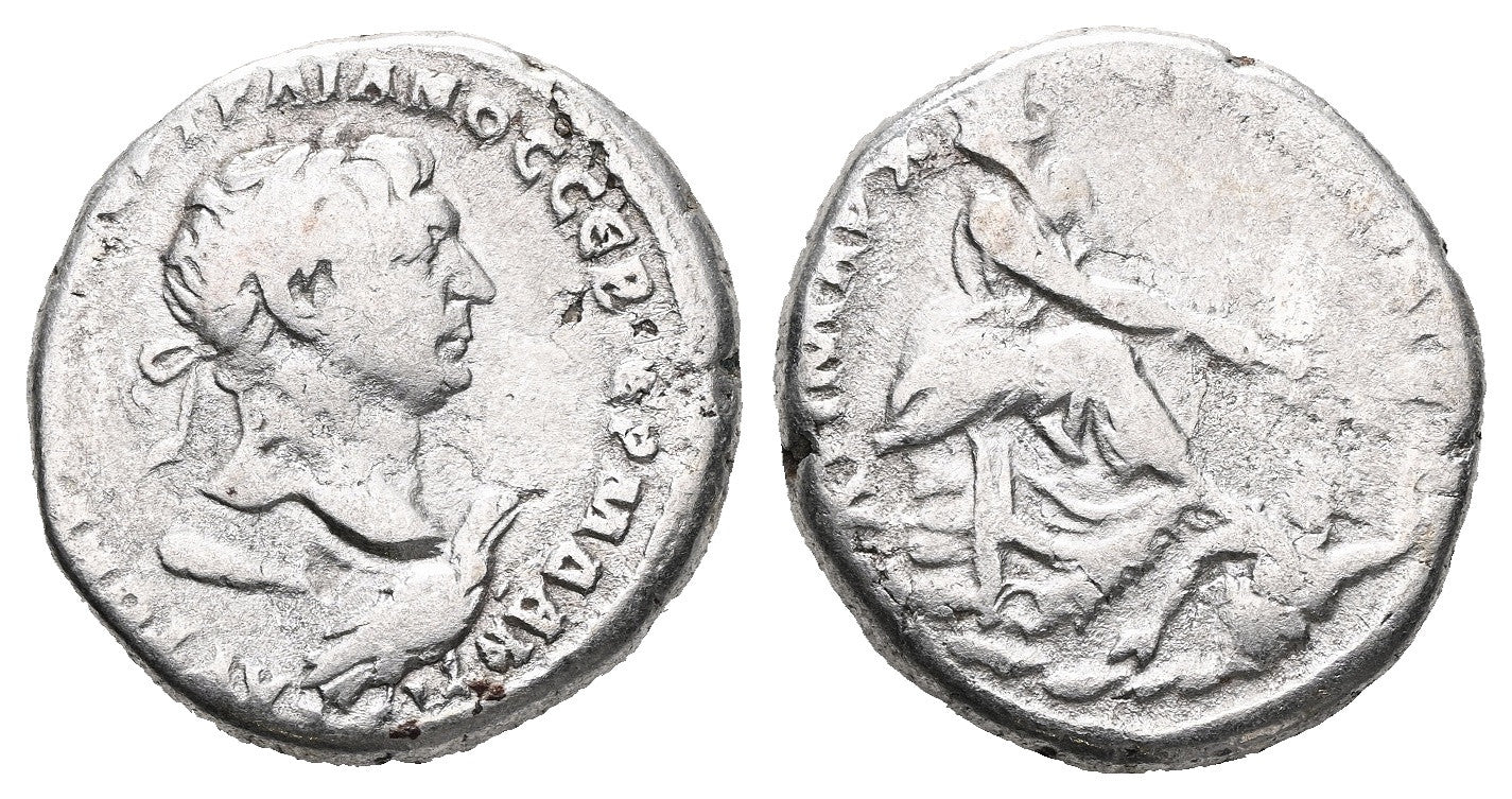 Trajan Heavy Provincial Silver Tetradrachm of Antioch, Syria. AD. 103-111