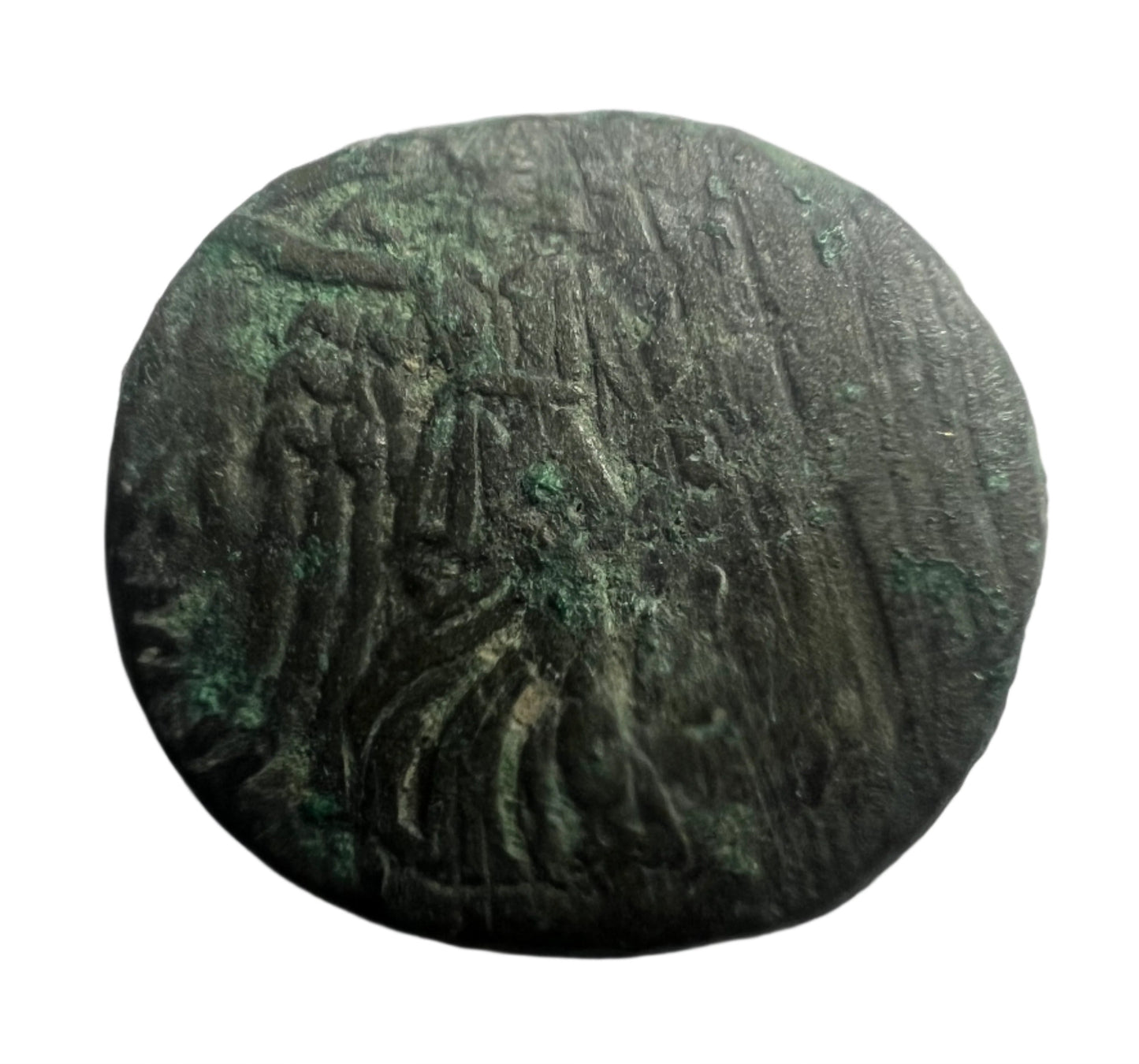 Ancient Greek Coin AMISOS PONTUS Mithradates VI GORGON & NIKE (85-65 BC)