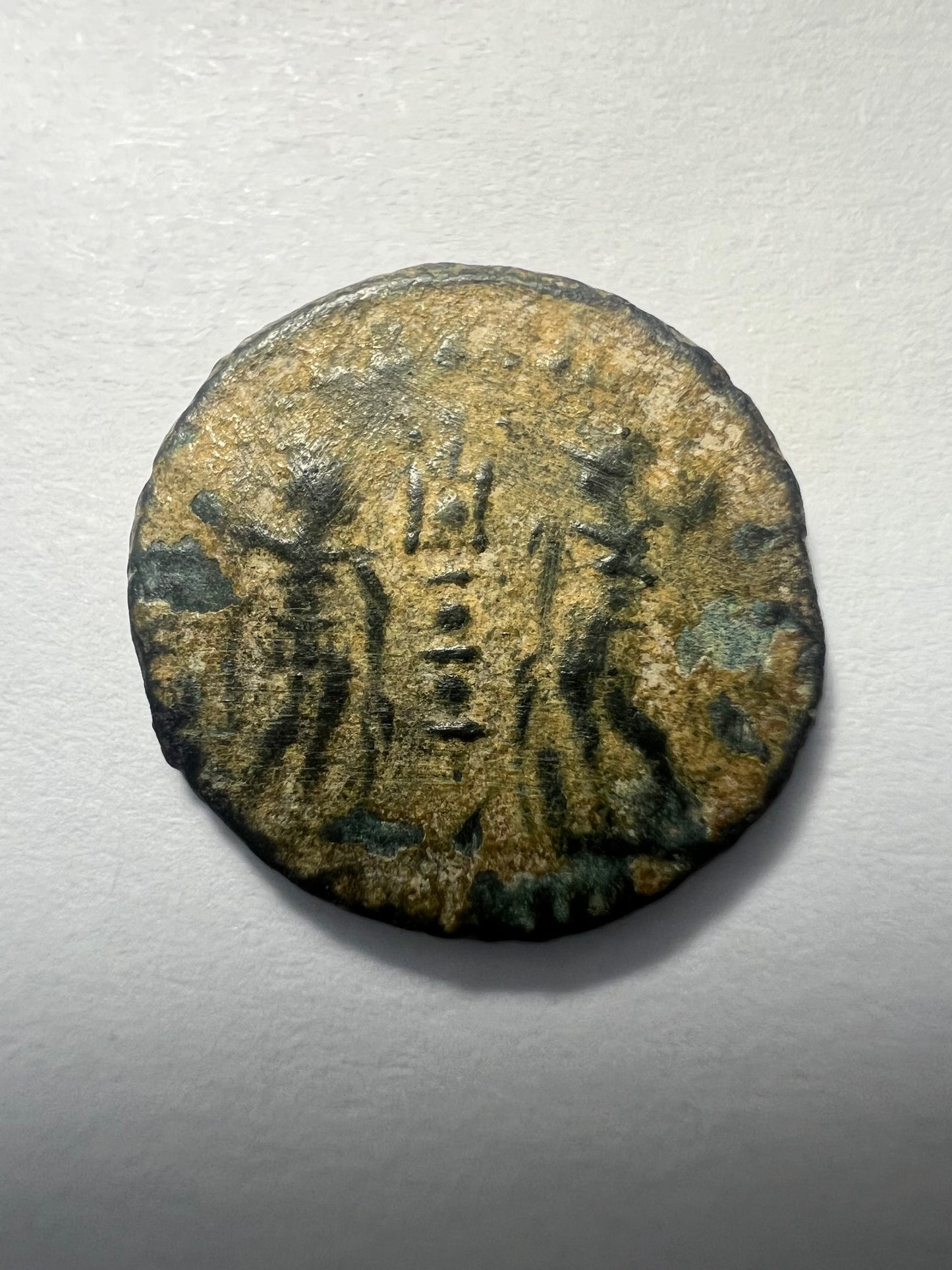 Genuine Uncleaned Ancient Roman Coin In Display Box