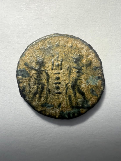 Genuine Uncleaned Ancient Roman Coin In Display Box