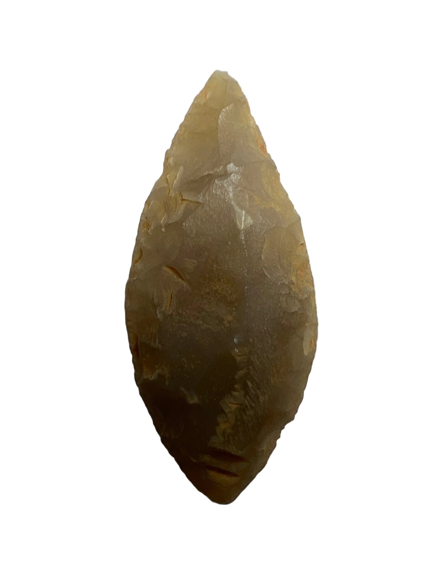 Stone Age Ancient Neolithic Stone Arrowhead in Display Case!