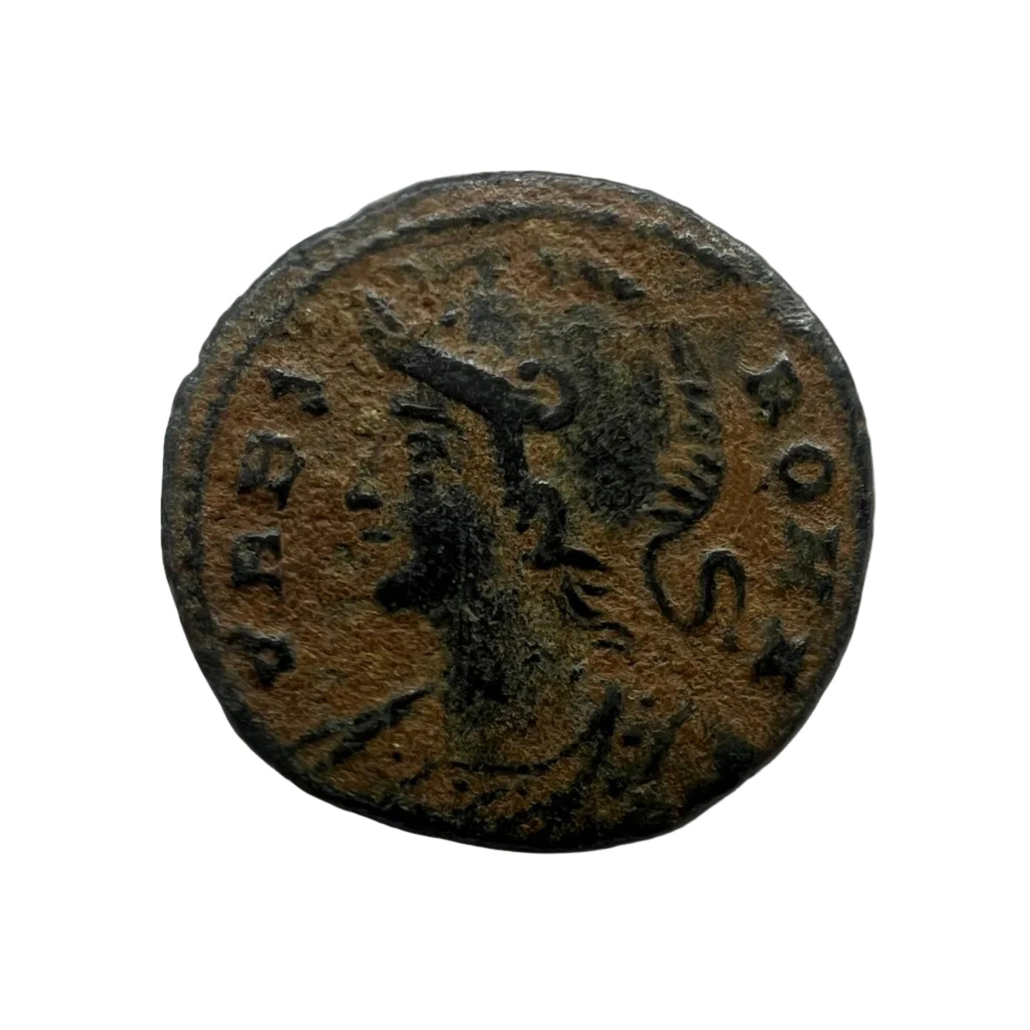 Genuine Constantine the Great Ancient Roman Coin In Display Case (URBS ROMA)