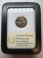 Genuine Ancient Roman Coin In Display Case (Constantinian Era Cleaned Coin)