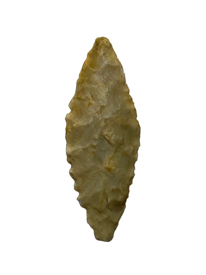 Stone Age Ancient Neolithic Stone Arrowhead in Display Case!