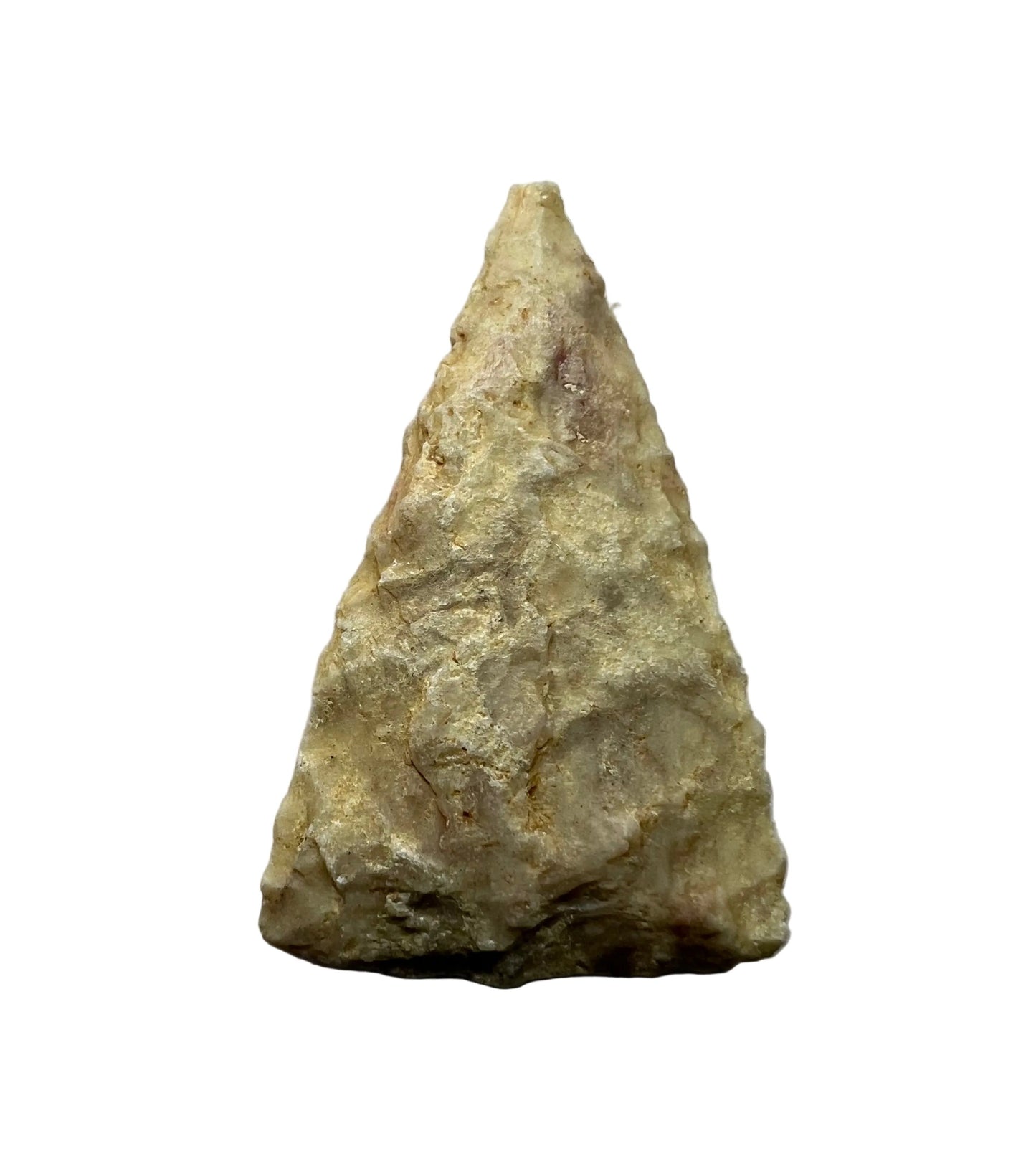 Stone Age Ancient Neolithic Stone Arrowhead in Display Case!