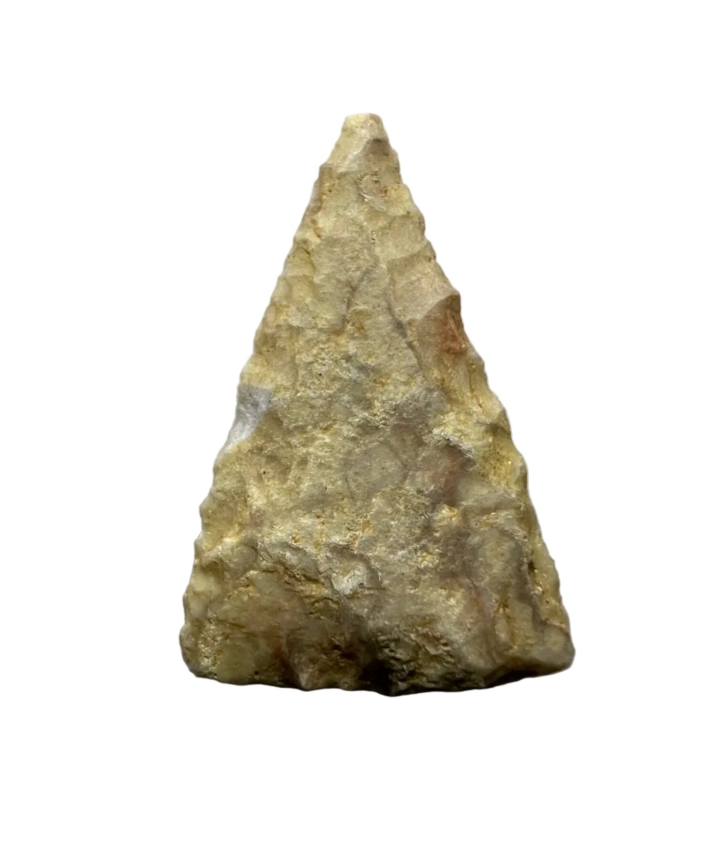 Stone Age Ancient Neolithic Stone Arrowhead in Display Case!