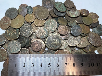 Genuine Ancient Roman Coins (cleaned) "Gladiators' Pocket Change"