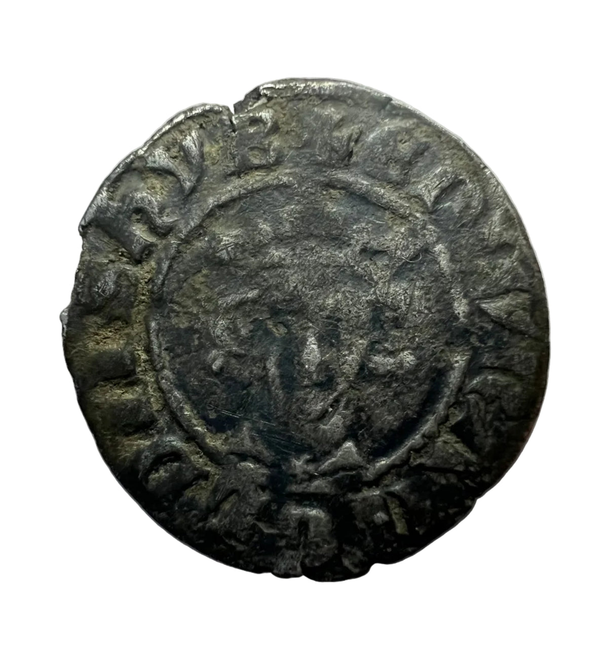 MEDIEVAL ENGLAND, EDWARD I HAMMERED SILVER PENNY Circa 1281 A.D.