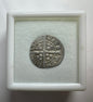 Medieval England King Edward I Hammered Silver Penny - Circa 1285 A.D. + Display Box
