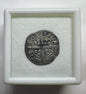 Medieval England King Edward I Hammered Silver Penny - Circa 1285 A.D. + Display Box