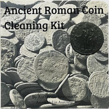 THE PERFECT GIFT - Ancient Roman Coin Cleaning Kit - Clean your own Roman coins!