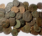 Lot of 5x Genuine Cleaned Ancient Roman Bronze Coins (Fine - Very Fine)
