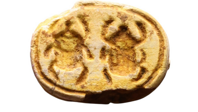 Ancient Egypt - Scarab seal (Circa 2nd Intermediate Period 1660 - 1550 BC)