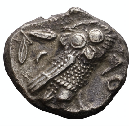 Attica. Athens circa 355-294 BC. Silver Tetradrachm AR