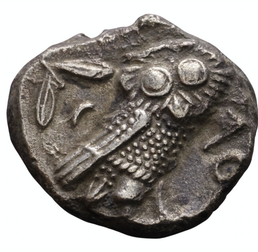 Attica. Athens circa 355-294 BC. Silver Tetradrachm AR