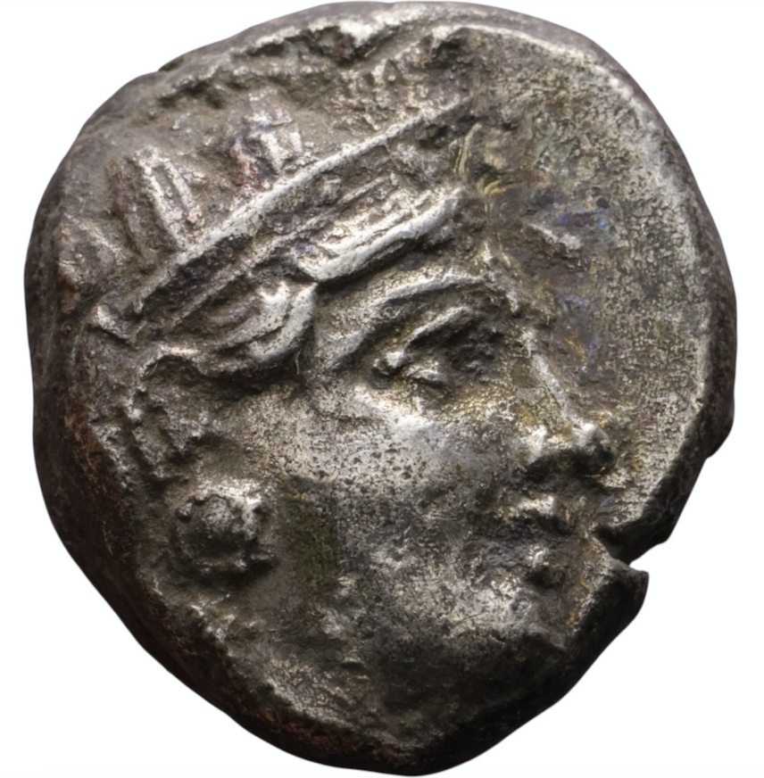 Attica. Athens circa 355-294 BC. Silver Tetradrachm AR
