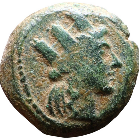 Head of Tyche Obverse Authentic Ancients