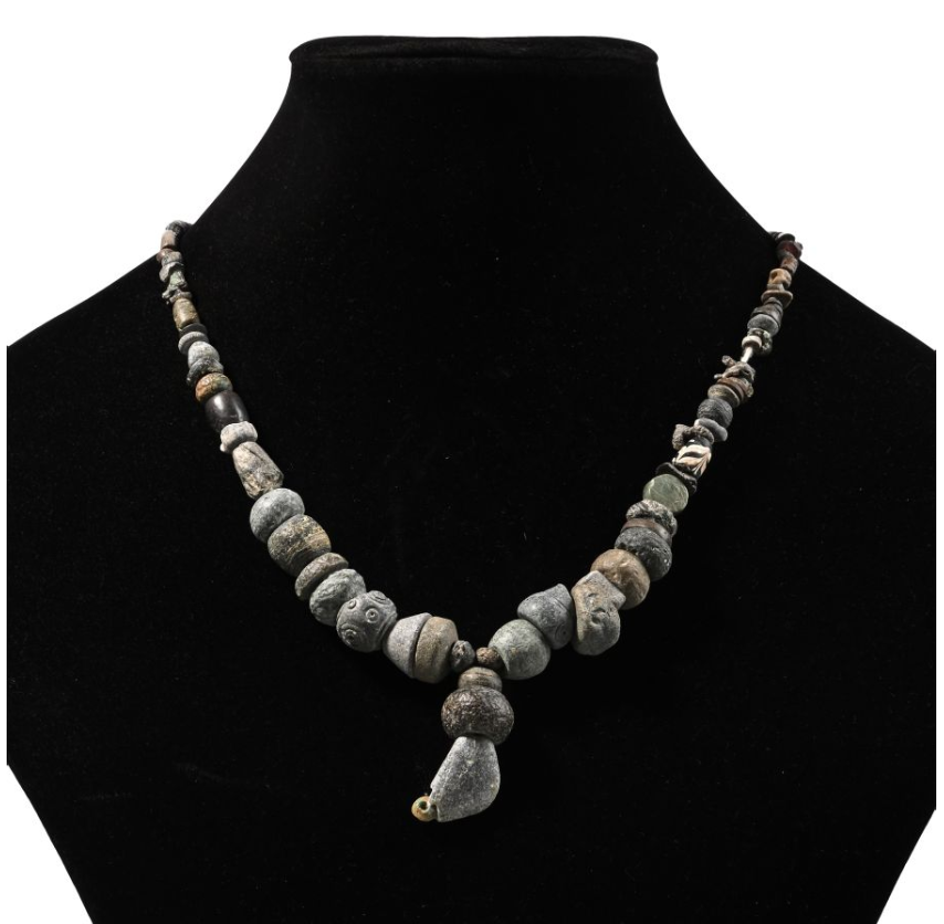 Western Asiatic Stone and Mixed Bead Necklace String