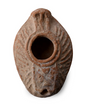 BYZANTINE TERRACOTTA OIL LAMP - CIRCA 5TH-7TH CENTURY A.D.