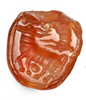 Ancient Egypt - Carnelian Scarab seal (Circa Late Period - Ptolemaic Period 664-30 B.C.)