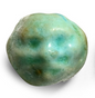 Egyptian Faience face bead Circa Late Period - Ptolemaic Period 664-30 B.C.