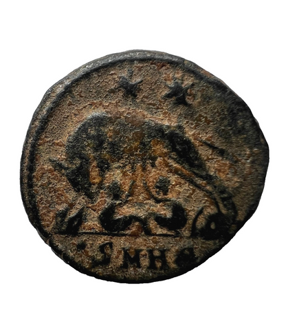 Genuine Ancient Roman Coin In Display Case - Urbs Roma