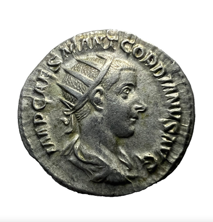 Gordian III (238-244) AR Antoninianus "VIRTVS AVG" + Display Box Included