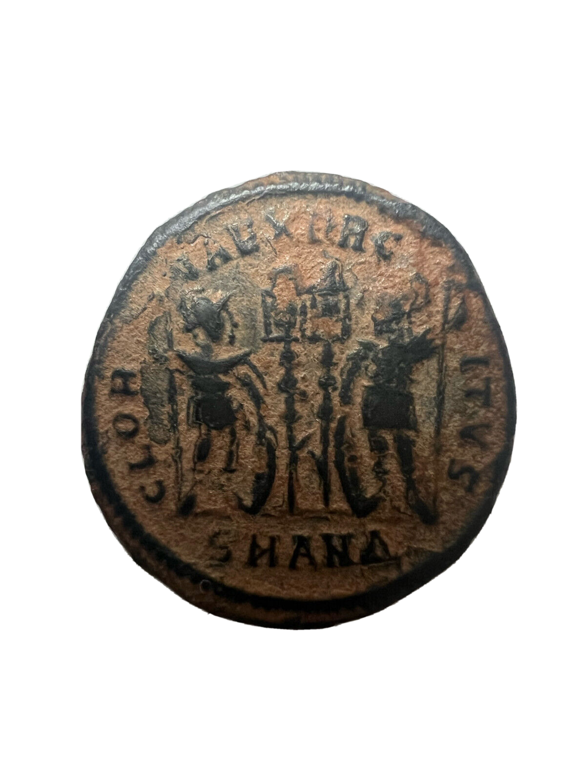 Genuine Uncleaned Ancient Roman Coin In Display Case (TOP QUALITY)