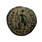 Ancient Roman Coin Emperor Theodosius I (378 A.D. - 383 A.D.) + Display Box