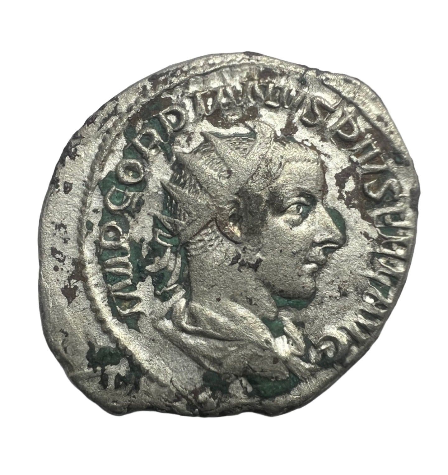 Gordianus III (238-244) AR antoninianus + Pouch!