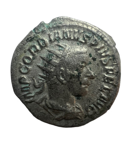 Gordianus III (238-244), AR antoninianus (Silver), Rome, 241-243. + Pouch!