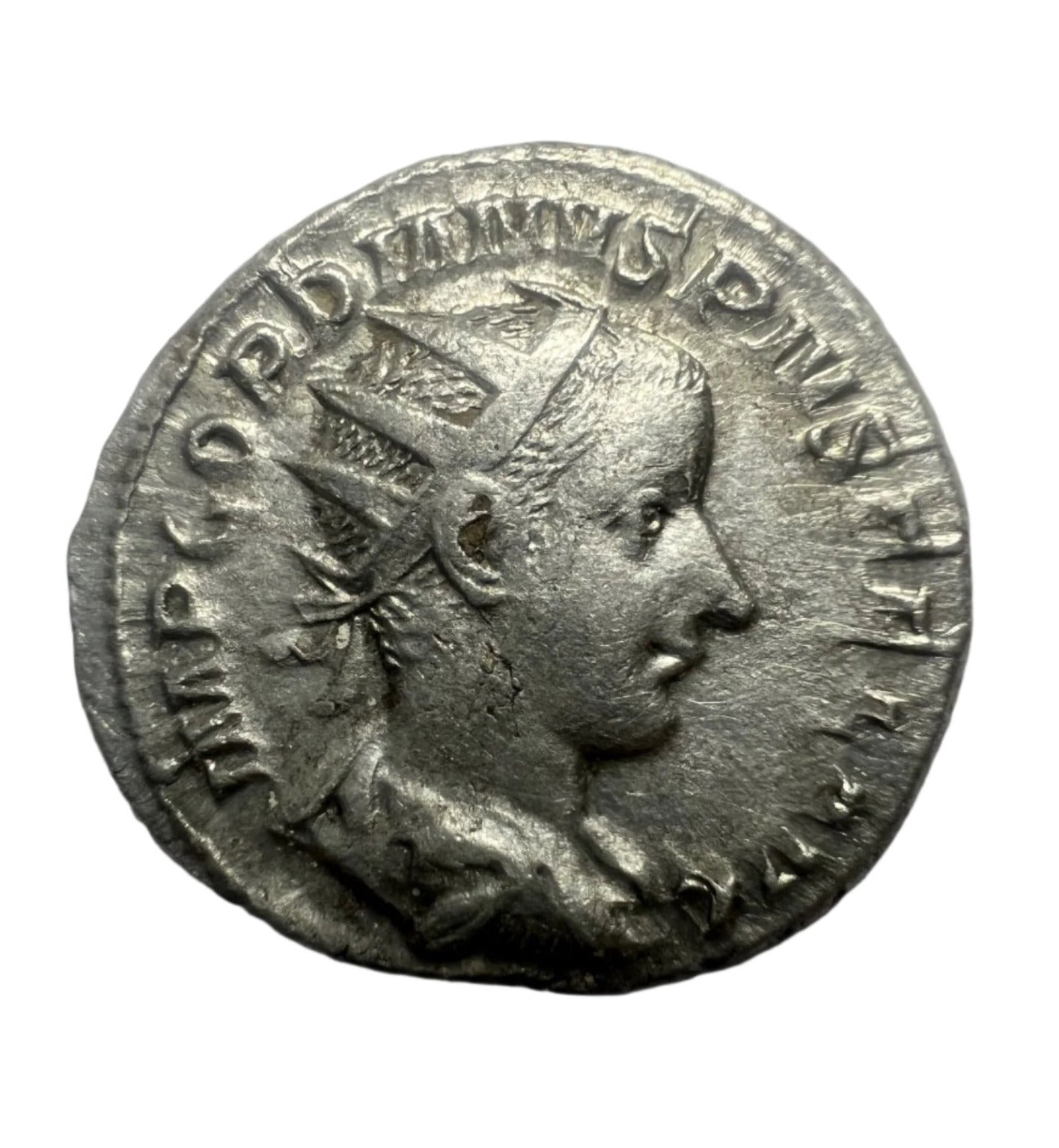 Gordianus III (238-244) AR antoninianus + Pouch!