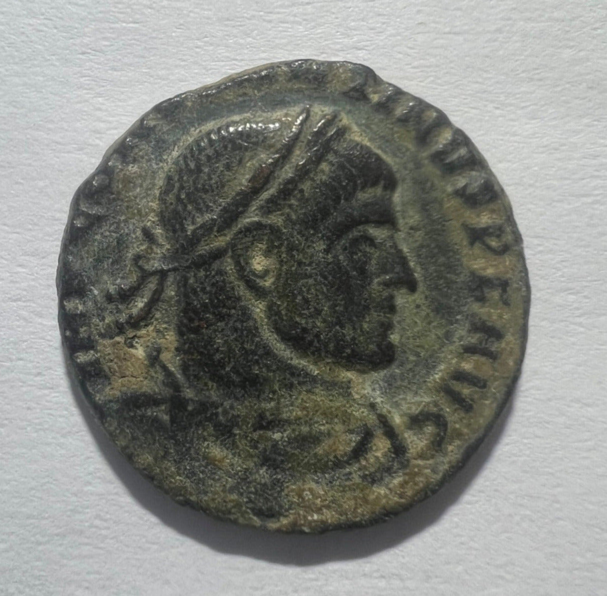 Genuine Constantine the Great Ancient Roman Coin In Display Case