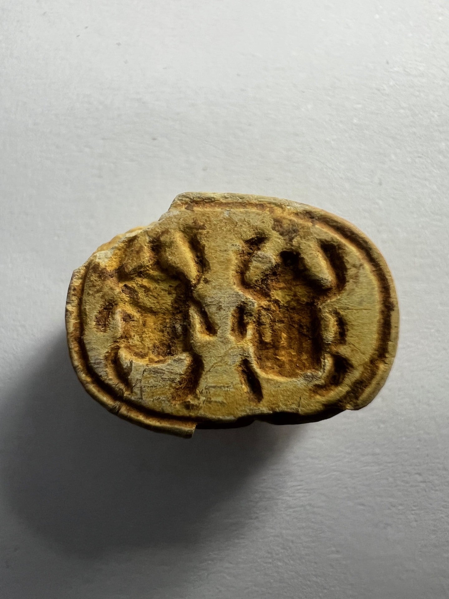 Ancient Egypt - Scarab seal (Circa 2nd Intermediate Period 1660 - 1550 BC)