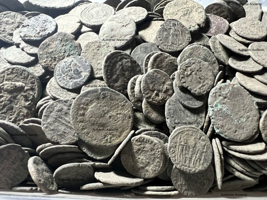 Uncleaned Roman Coins